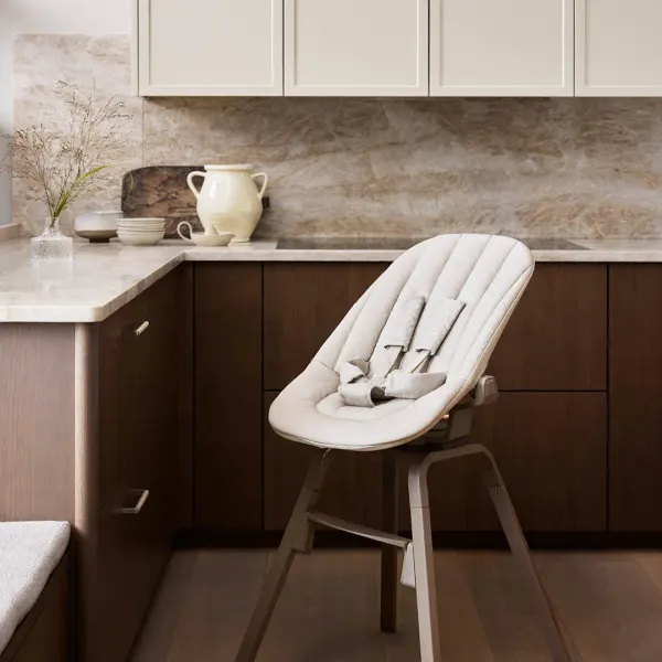 ELODIE GRACE High Chair - Vanilla White 2