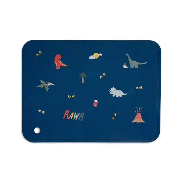 CITRON - Silicone Placemat Rectangle - Dino