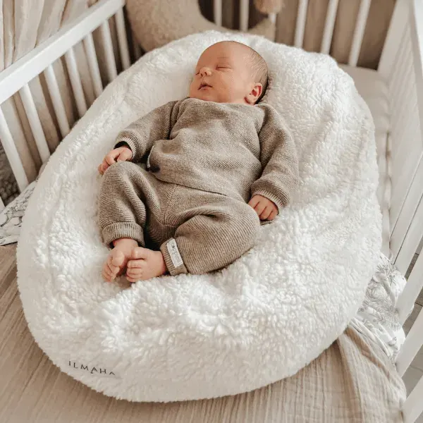 Ilmaha - Relax cover for feeding pillow teddy | Cream 2
