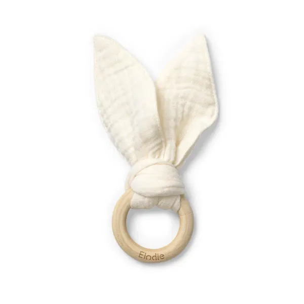 ELODIE - Bunny Teether - Vanilla White ELODIE - Bunny Teether - Vanilla White