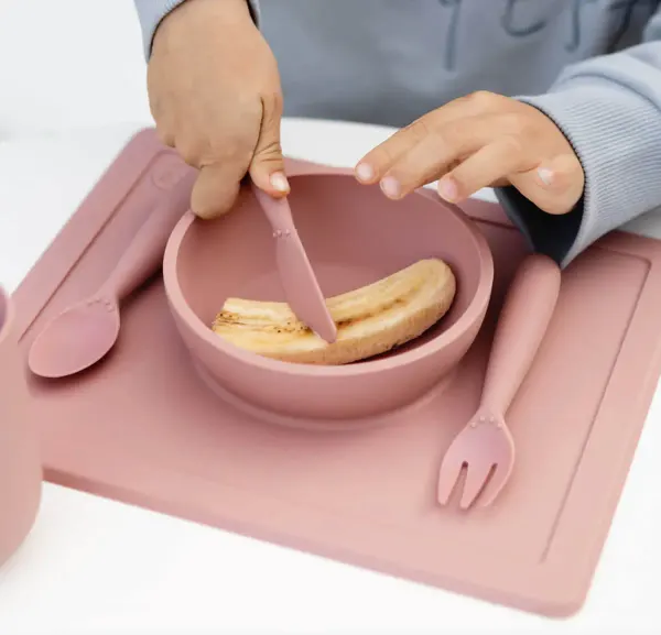 ezpz Happy Utensils Blush 2