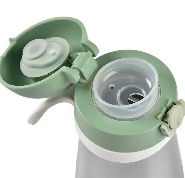 BEABA Stainless Steel Bottle Spout 350ml - Sage Green 2