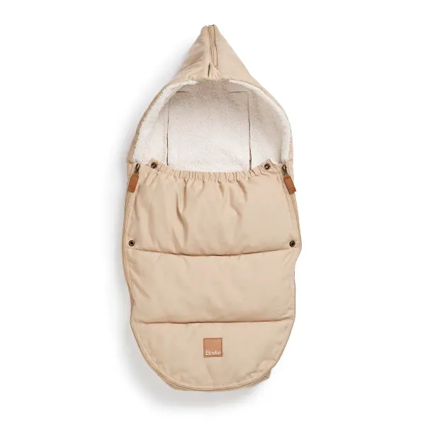 ELODIE - Car Seat Footmuff - Pure Khaki