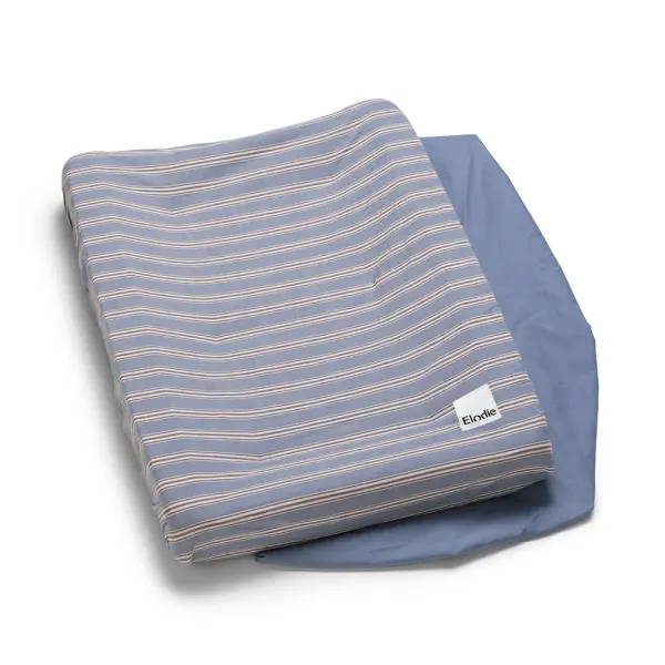 ELODIE - Changing Pad Cover - Sandy Stripes