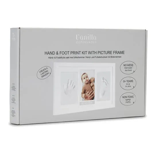 Vanilla Copenhagen - Big Picture frame - hand and footprint - Memories 2 Vanilla Copenhagen - Big Picture frame - hand and footprint - Memories 2