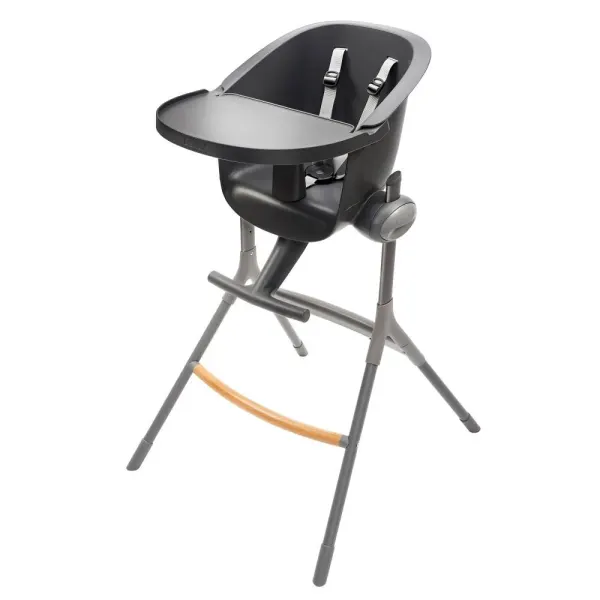 BEABA Up & Down High Chair - Mineral Grey