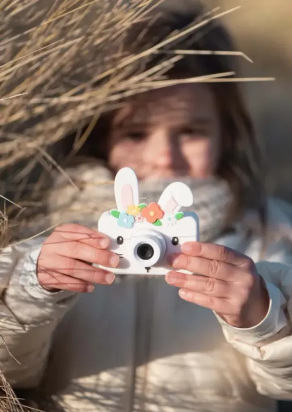 The ZooFamily Zoo Friends - Rabbit Digital Kids Camera + Extra Sleeve Giraffe 2