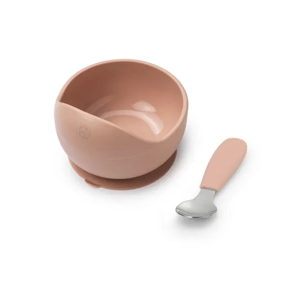 ELODIE - Silicone Bowl Set - Blushing Pink