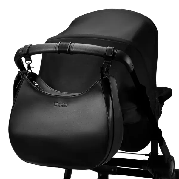 ELODIE - Changing Bag Moon Bag - Black 2