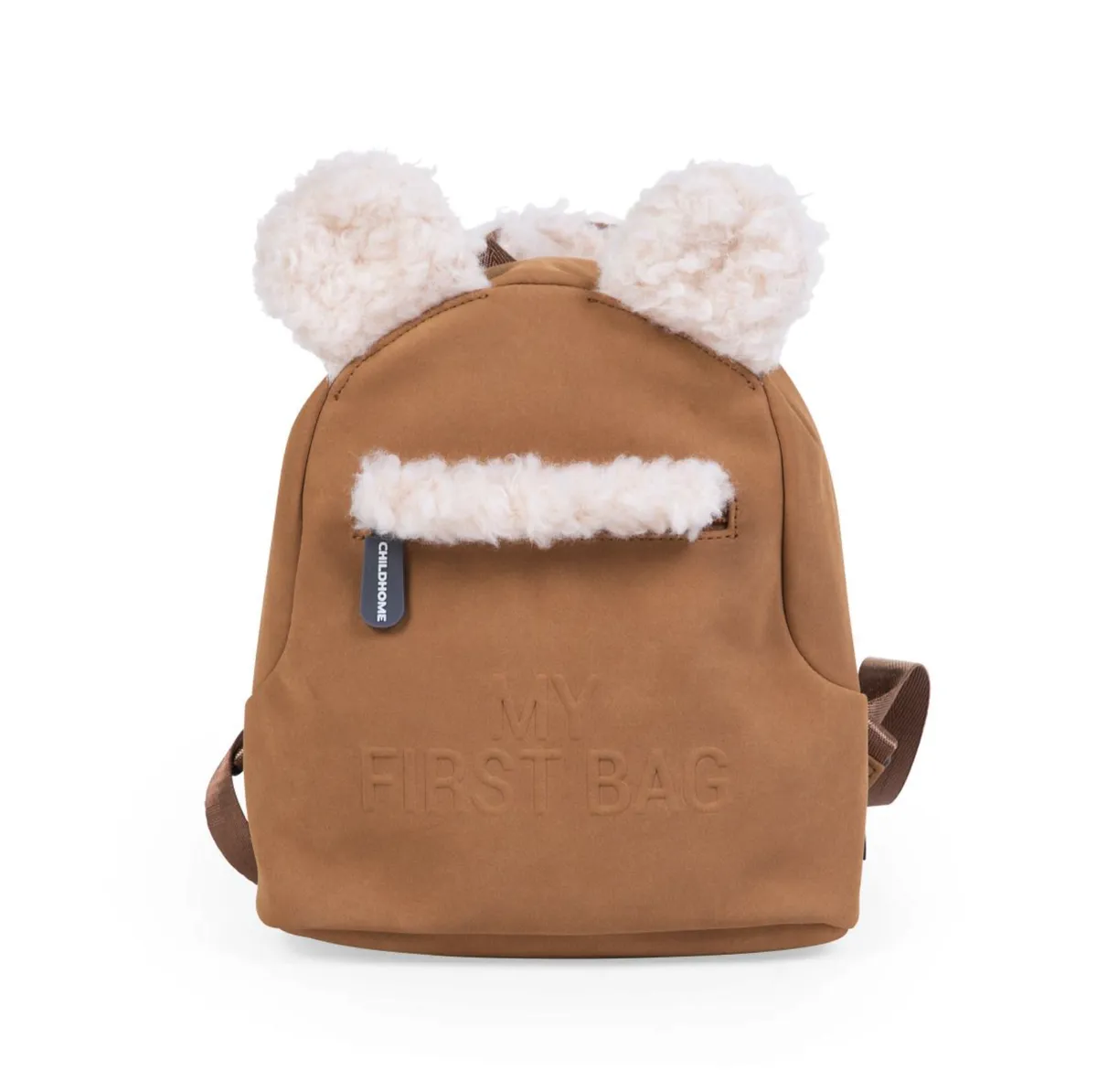 Childhome Kids My First Bag Suede Look with Teddy details Childhome Kids My First Bag Suede Look with Teddy details