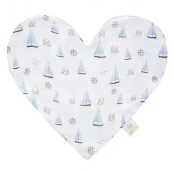 MAYLILY Sweetheart Bamboo Diaper Sailboats