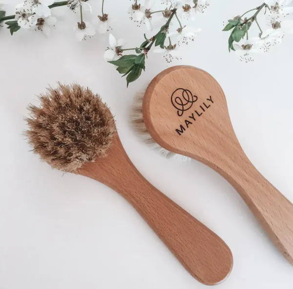 MAYLILY Baby Hair & Massage Brush Set 2