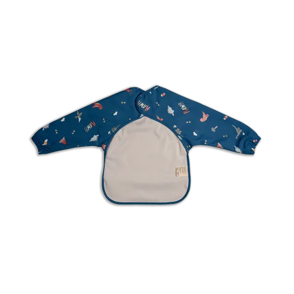 Citron Long Sleeve Bib - Dino 2