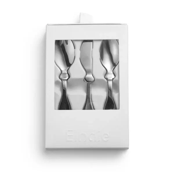 ELODIE - Children's Cutlery Set - Silver 2