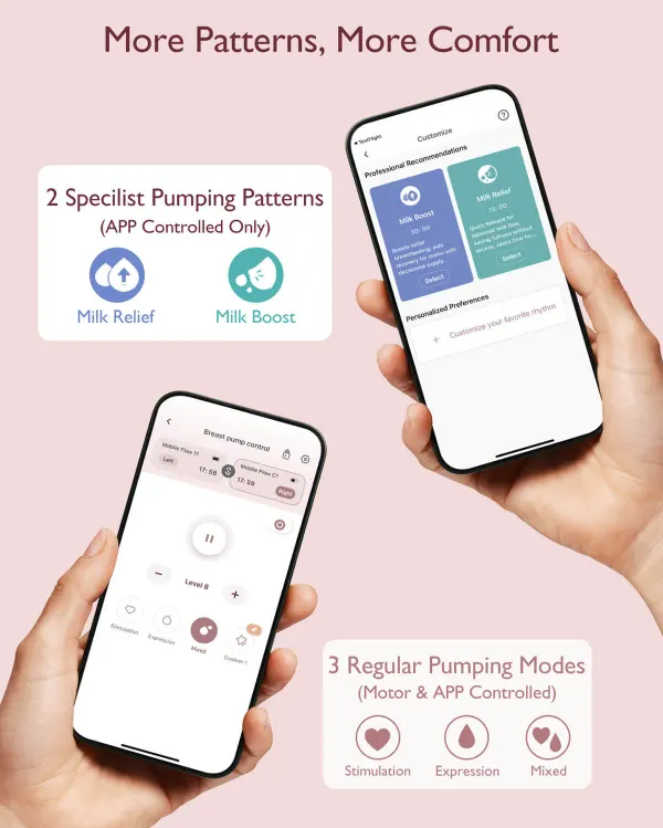Momcozy Mobile Flow™ Hands-Free Breast Pump | M9 2