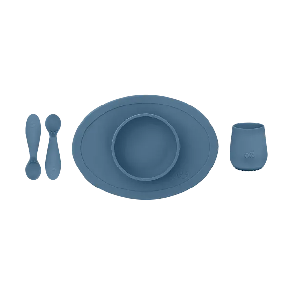 ezpz First Foods Set in Indigo