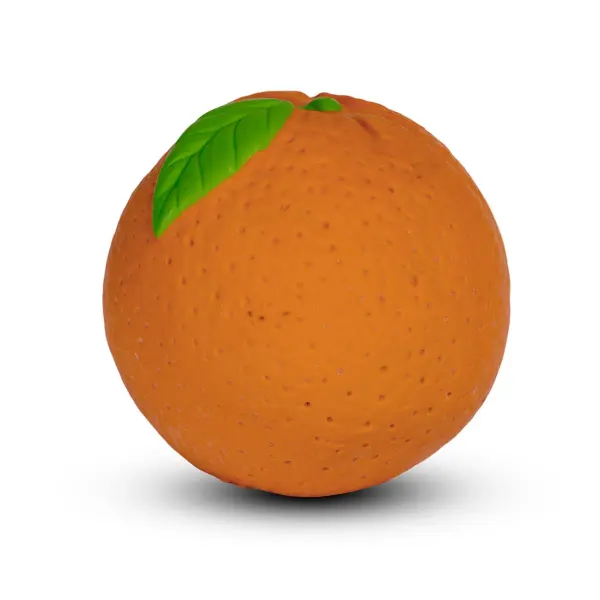 Oli & Carol Orange Sensorial Ball, Baby Teether & Bath Toy