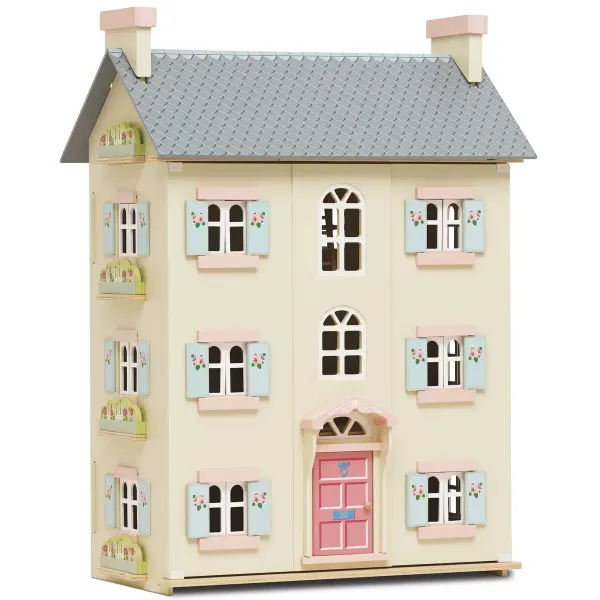 Cherry Tree Hall Wooden Dollhouse Mansion
