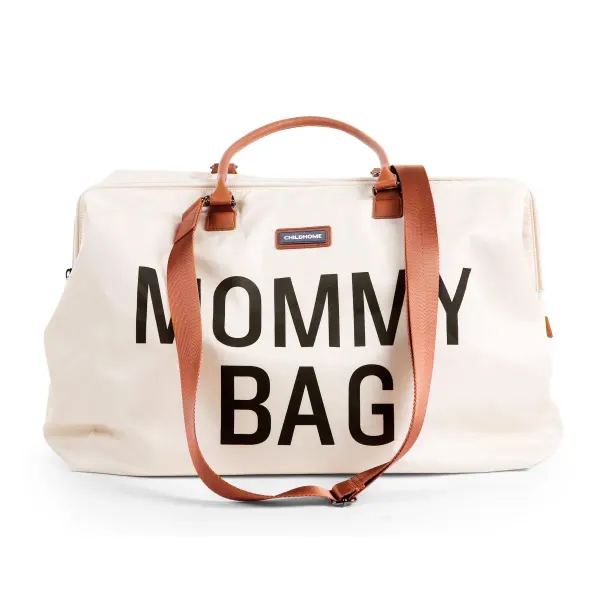 Childhome Mommy Bag Nursery Bag Off White with Black Print