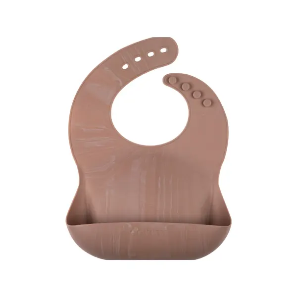 Eeveve Silicone Bib Marble Powder Blush