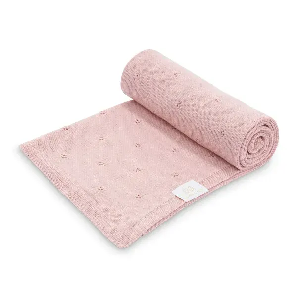 Maylily Merino Wool "Merinolove" blanket - Pink