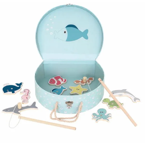 Jabadabado Magnetic Fishing Game with Bag