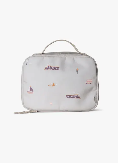 CITRON - Thermal Large Square Lunch Bag - Vehicles 2 CITRON - Thermal Large Square Lunch Bag - Vehicles 2