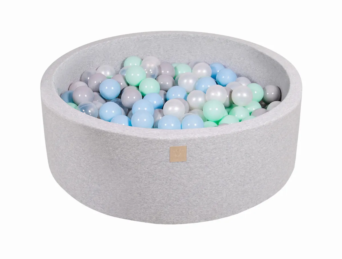 MeowBaby® Cotton Mint Round Ball Pit + 200 balls MeowBaby® Cotton Mint Round Ball Pit + 200 balls