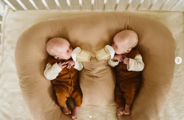 Nursing pillow twin teddy | Ecru 2