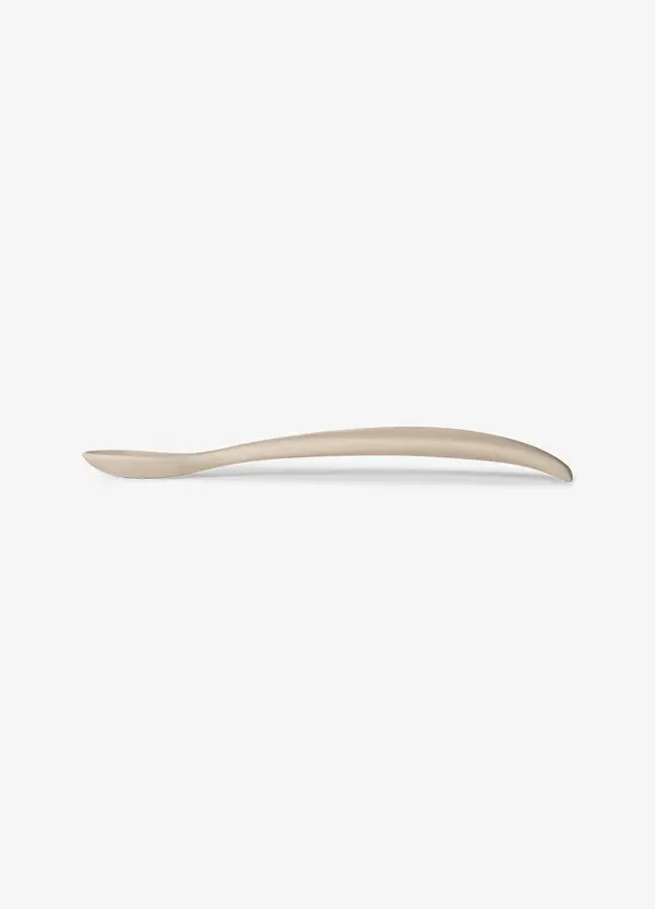 CITRON - Ergonomic Silicone feeding Spoon - Set of 2 - Beige & Sky blue 2