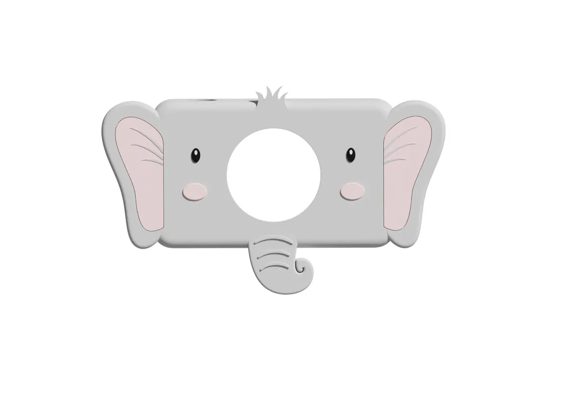 The Zoo Family - Elephant Silicone Sleeve for Camera (CAMERA NOT INCLUDED) The Zoo Family - Elephant Silicone Sleeve for Camera (CAMERA NOT INCLUDED)