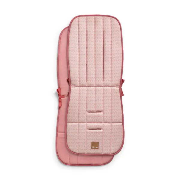 ELODIE - Stroller Seat Liner CosyCushion™ - Embroidery Anglaise Pink