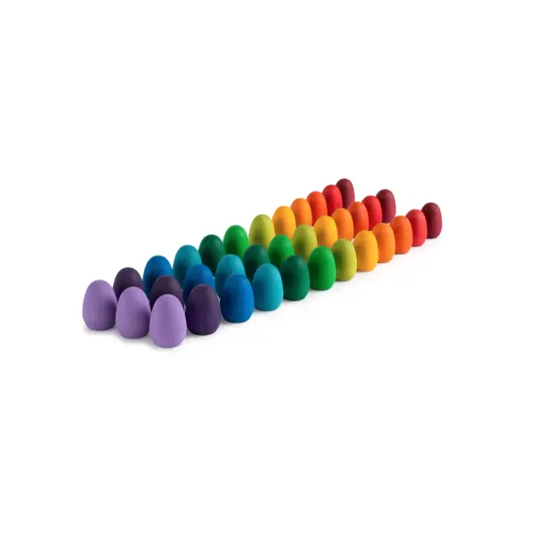 Grapat 36 Piece Mandala Rainbow Happy Eggs