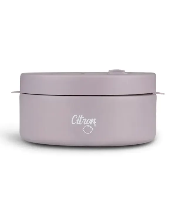 CITRON Triple Wall Insulated Food Jar 400ml with Divider - Purple