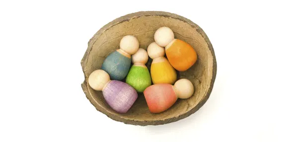 Grapat Baby Nins with Coconut Shell