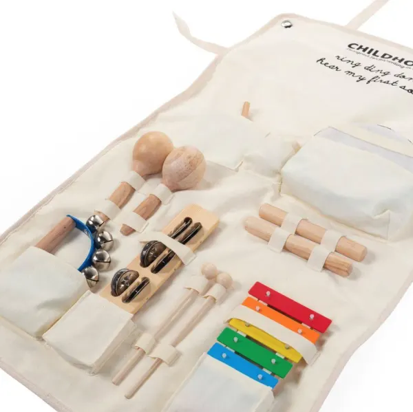 CHILDHOME Music Set of 8 Instruments + Organiser 2