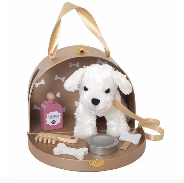 Jabadabado Dog In Bag with Grooming Accesories 2