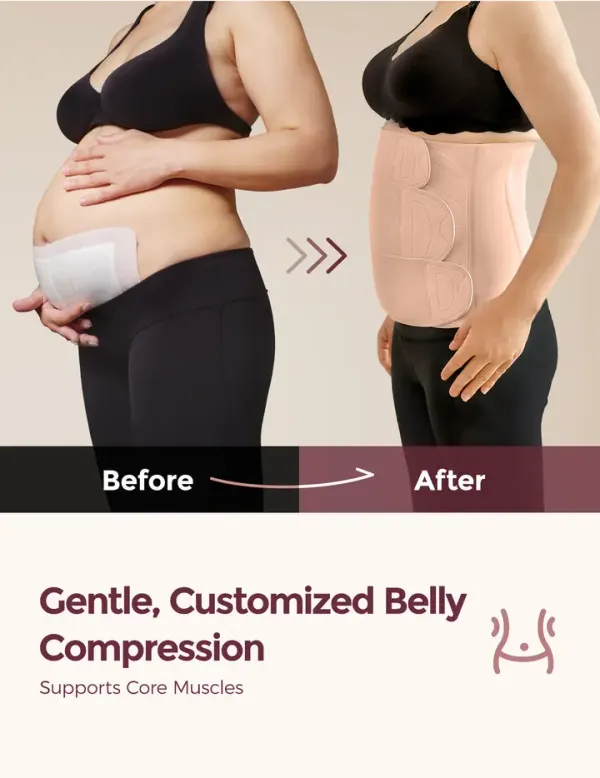 Momcozy Ergowrap™ Postpartum Belly Wrap - Belly Band (C section & Natural birth) 2