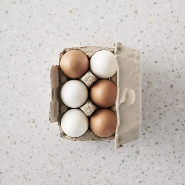 Kids Concept Wooden Eggs - Half a dozen