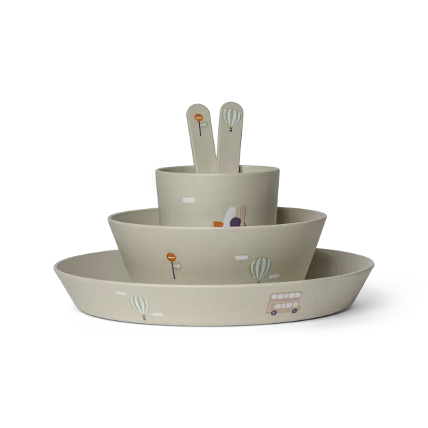 CITRON Bio-Based Tableware 5-piece set - Vehicles
