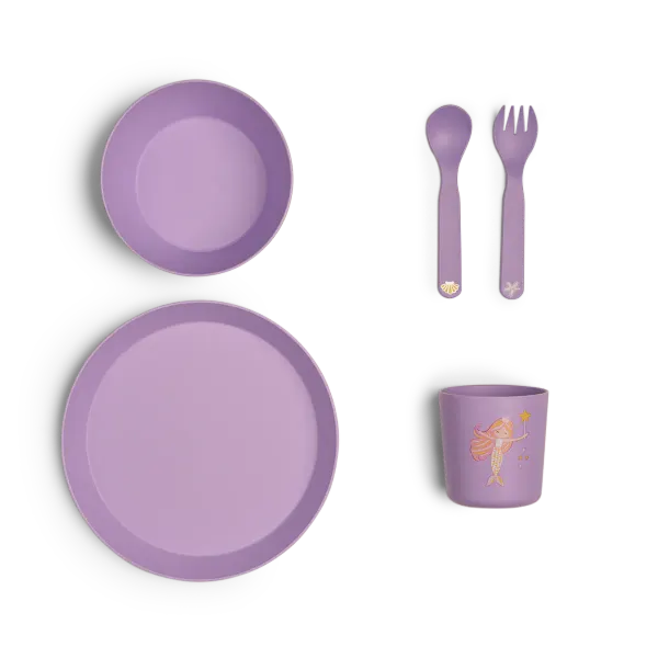 CITRON Bio Based Tableware 5 - piece set - Mermaid