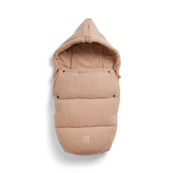 ELODIE - Car Seat Footmuff - Pink Boucle