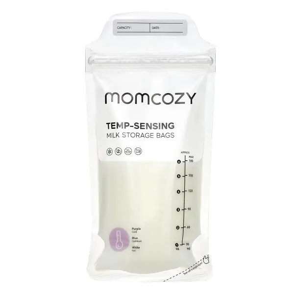 Momcozy - Temp sensing - Breastmilk Storage Bags (120 pc)