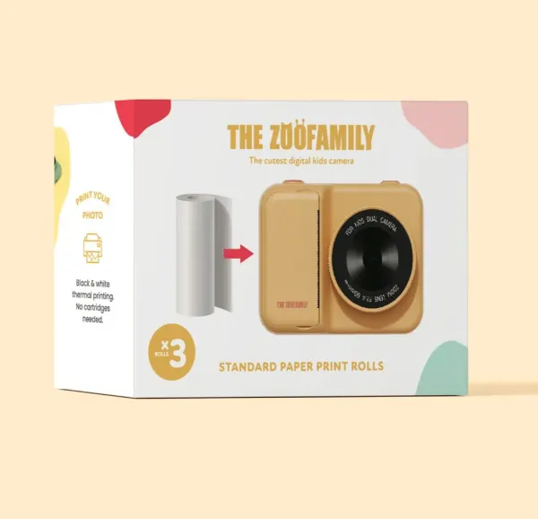 The Zoo Family (Set of 3 rolls for Instaprint Camera) 2