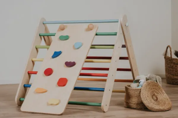Leg & Go Rock Climbing Ramp & Slide *ONLY* - Rainbow