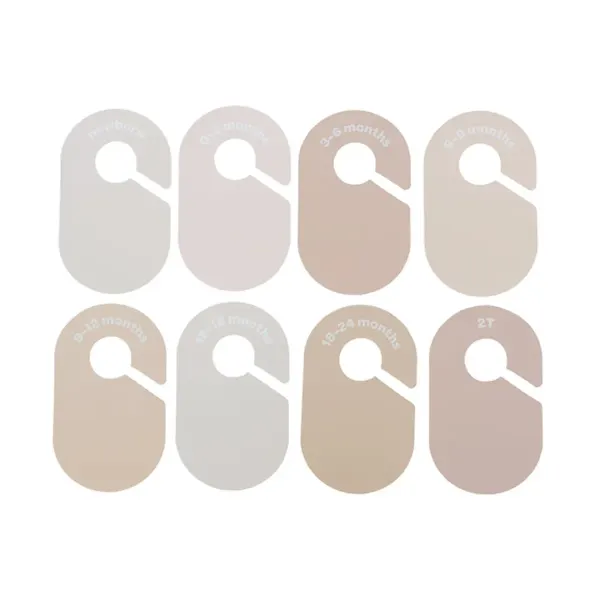 3 Sprouts closet dividers (newborn to 24 months) - neutral 2