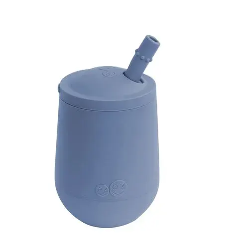 ezpz Mini Cup + Straw Training Set Indigo