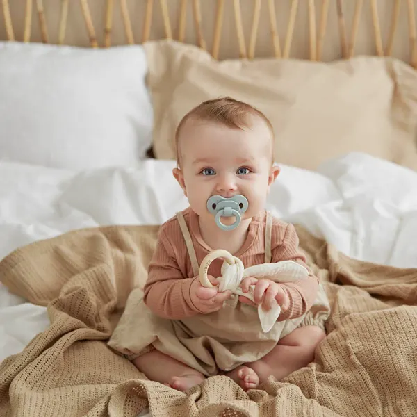 ELODIE - Bunny Teether - Vanilla White 2 ELODIE - Bunny Teether - Vanilla White 2