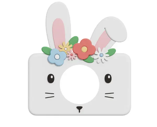 The Zoo Family - Rabbit Silicone Sleeve for Camera (CAMERA NOT INCLUDED)