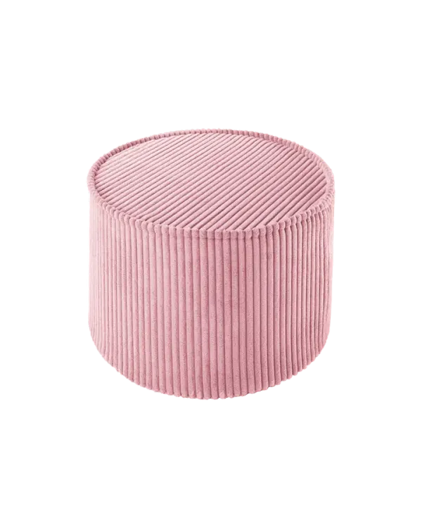 Wigiwama - Round Pouffe - Pink Mousse